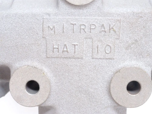 Mitrpak HAT-10; Gearbox 137911; RA; 2:1 Ratio; 2-Way