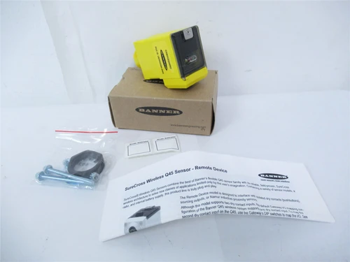 Banner DX80N2Q45RD; Wireless Photoelectric Sensor