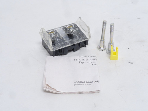 Allen-Bradley 800T-XD2; Contact Block; Shallow; 600VAC; 1-NC