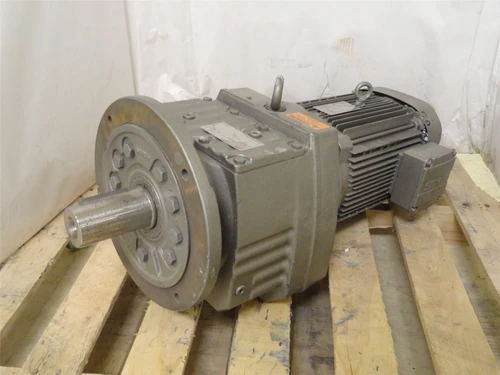 SEW RF87DRN112M4; AC Gearmotor 60.3:1 Ratio; 5-1/4HP; 230/460V