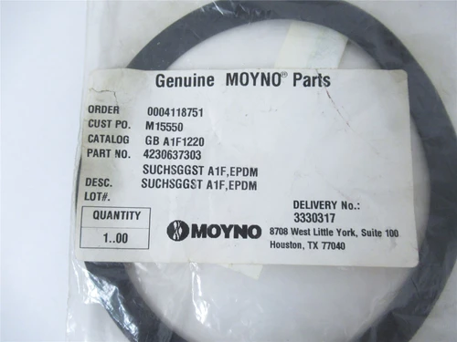 Moyno Pump 4230637303; Gasket Suction Moyno GBA1F1220