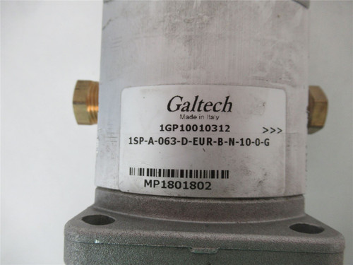 Galtech 1GP10010312; Pneumatic Pump15P-A-063-D-EUR-B-N-10-0-G