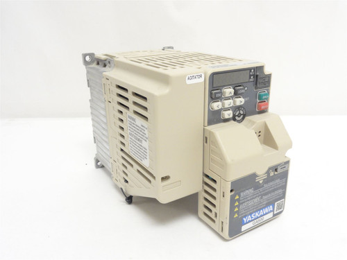 Yaskawa CIPR-GA50UB010ABAA-AAAASA; AC Drive 3HP 1-PH IN; 3-PH OUT