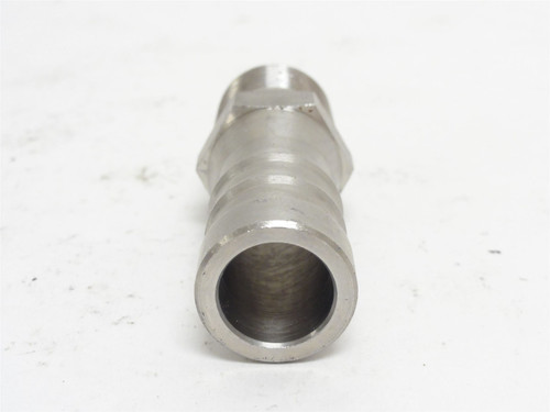 MFG- SS-HB-MP-12-08; Hose Barb; SS; 3/4" Tube x 1/2NPT