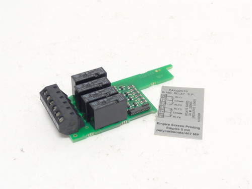 Red Lion PAXCDS20; Panel Meter Plug-In Card; 3A; 120/240VAC