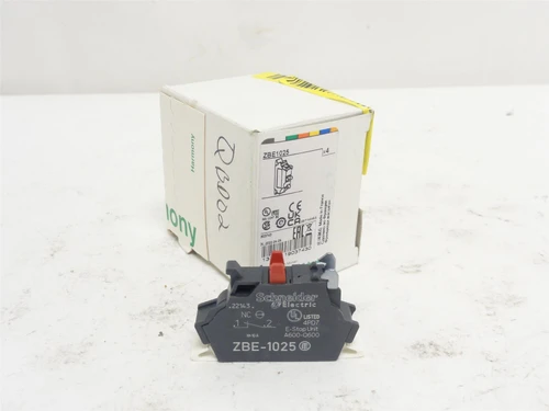 Schneider ZBE-1025; Contact Block; 3A; 240VAC; SPST-NC