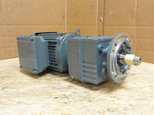 SEW RF17DRN71M4/DH; AC Gearmotor; 8.63:1 Ratio; 1/2HP; 240V