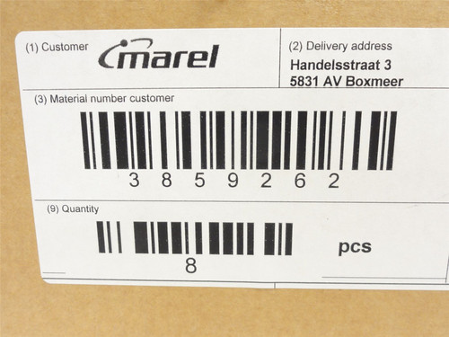 Marlen 3859262; Box-8; Stainless Steel Shackles