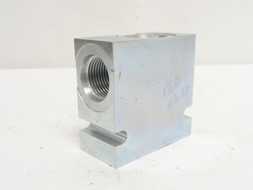 Parker B12-2-12T; Cartridge Valve Body; SER: B12; 2-Way; SAE12