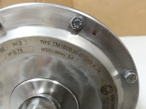 VanderGraaf TM160B30-675N9; Drum Motor; Belt 24" Wide 24ft/min