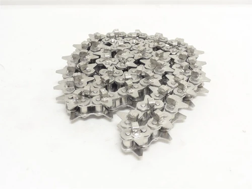 Foodmate SA00159330; Back Out Wheel Chain W/Cleat; 1/2" Pitch