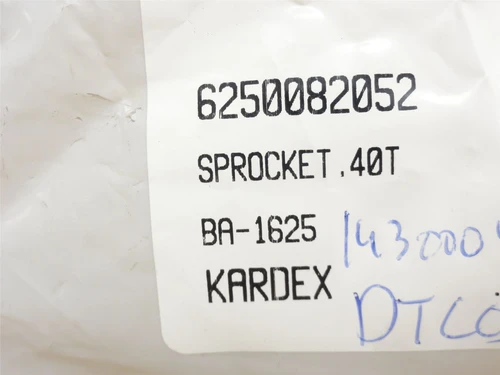 Baader 6250082052; Sprocket 40 Tooth; 15/16 x 5/8"ID