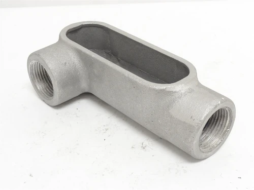 Crouse-Hinds LR37SA; Aluminum Conduit Body; 90Deg; 1NPT