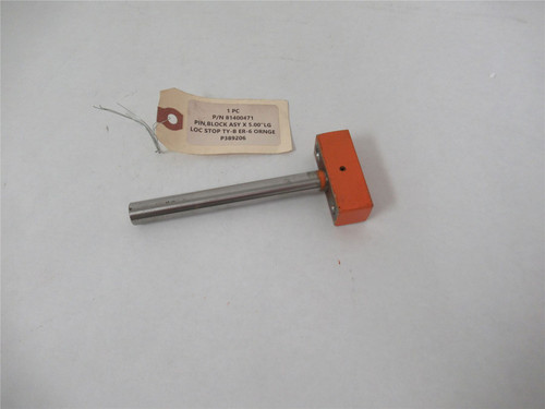 BL Brooks & Son 81400471; Pin Block Asssembly 5" LG