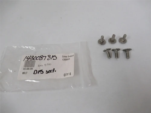 Robert Reiser 042.606.095; Lot-6 Bolts