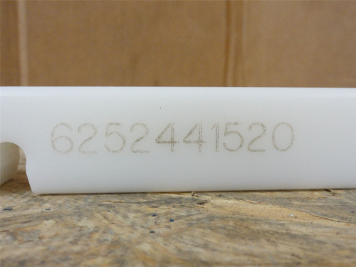 Baader 6252441520; Infeed Wear Strip; 21.2" Long