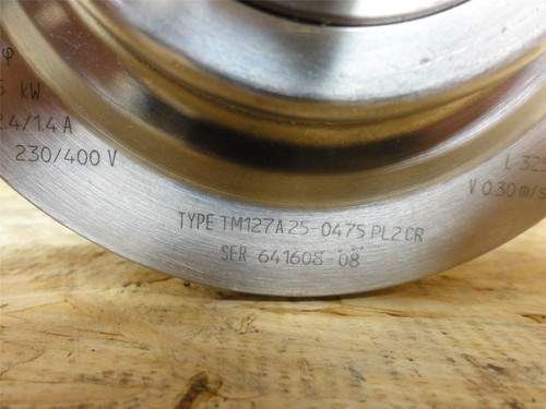 VanderGraaf TM127A 25-0475PL2CR; Drum Motor Belt Width: 12"