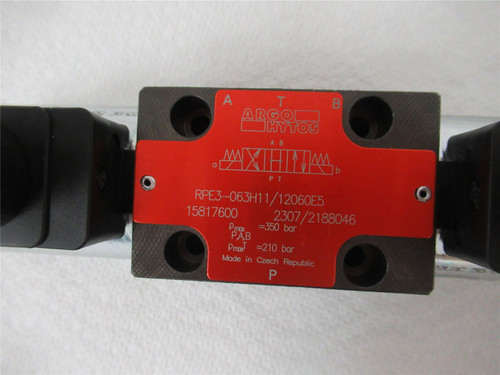 Argo Hytos RPE3-063H11/12060E5; DirectionControl Valve120VAC