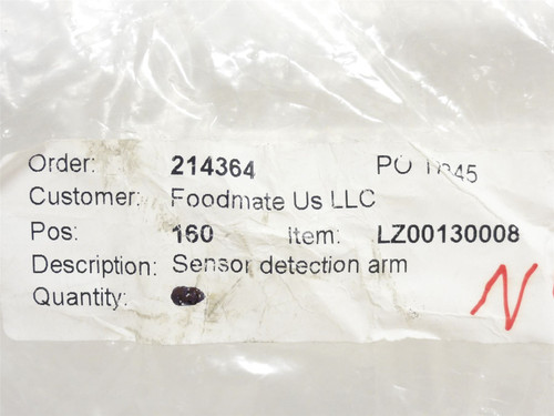 Foodmate LZ00130008; Stainless Steel Sensor Detection Arm