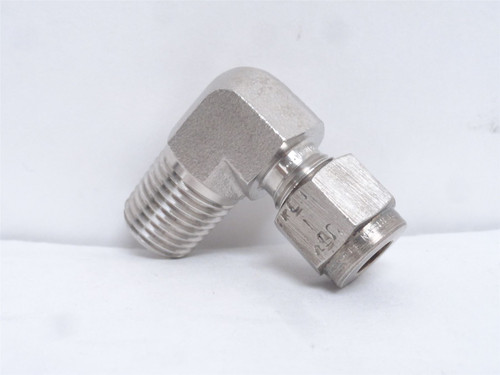 Brennan N2501-04-04-SS; Air Elbow; SS; 90Deg; 1/4" x 1/4NPT