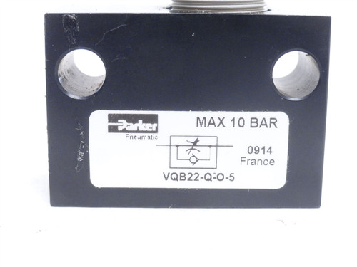 Parker VQB22-Q-0-5; Air Flow Control Valve; 10BAR; 1/4NPT