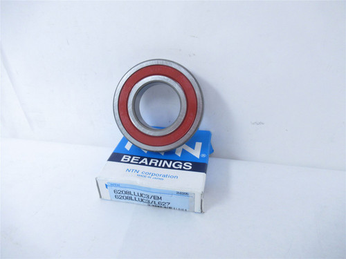 NTN 6208LLUC3; Bearing 40mmID x 80mmOD x 18mmW