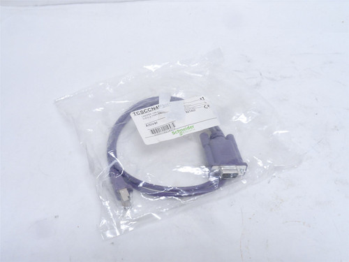 Schneider TCSCCN4F3M1T; Connector Cable For DB-9 to RJ45