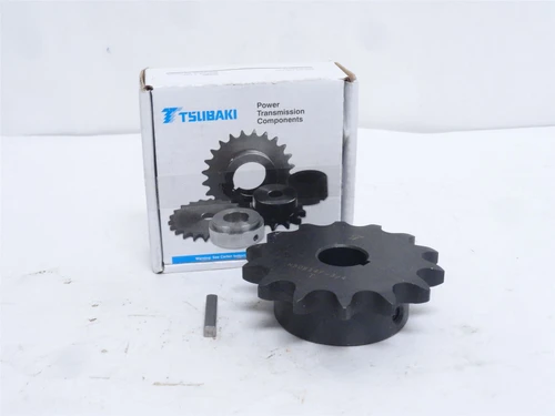 Tsubaki H50B14F-3/4; Hardened Sprocket #50; 14 Teeth; 3/4"ID