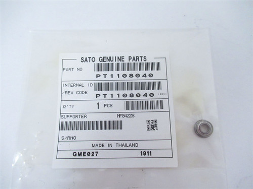 Sato PT1108040; Lot-2 Ball Bearing