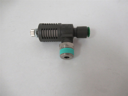 SMC ASV410F; Pneumatic Valve Speed Control .25"