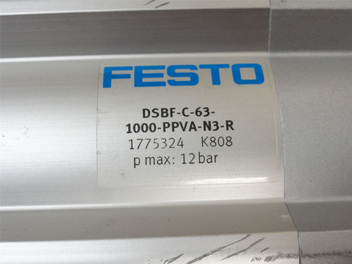 Festo DSBF-C-63-1000-PPVA-N3-R; Air Cylinder 1000mmS 1775324