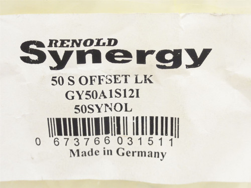 Renold 50A1S121; Offset Connecting Link #50