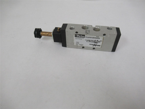 Parker P2LBX512ESNDDN; Pneumatic Solenoid Valve 1/4" 5/2 2-Pos