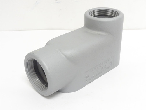 Appleton LB67SA; Aluminum Conduit Body; 2NPT; 90Deg