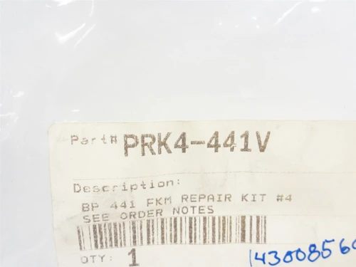 Dixon PRK4-441V; Sanitary Pump Repair Kit; Series: 441