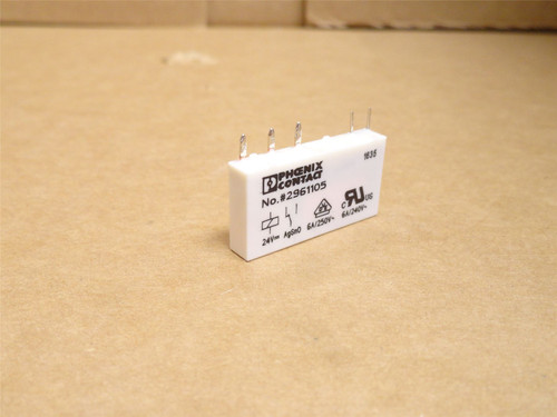 Phoenix 2961105; Relay; 6A; 250VAC; SPDT