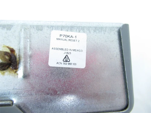 Johnson Control P70KA-1; Pressure Controller 4 wire 2 circuit