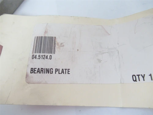 Robert Reiser 451240; Bearing Plate 4"x .6"