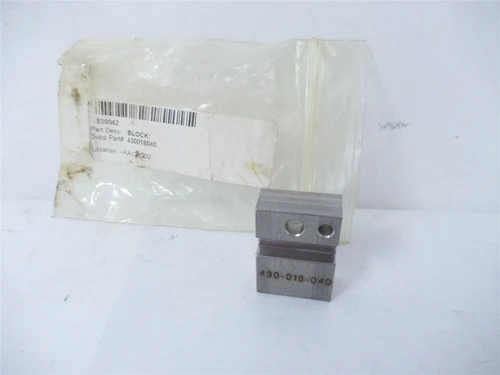 Tipper Tie 430-018-040; Block Magazine