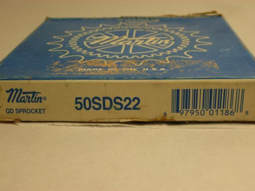 Martin 50SDS22; Bushed Sprocket # 50 22T