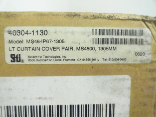 Scientific Tech MS46-IP67-1305; Light Curtain Cover Pair