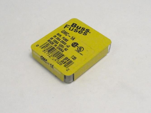 Bussmann GMC-1A; Box-5 Fuse 1Amp; 250VAC