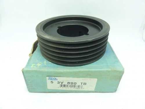 Martin 53V690TB; Bushed Pulley 5 Groove 6.9" OD