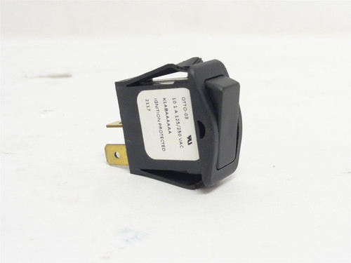 Otto K1ABAAAAAA; Sealed Rocker Switch; 10.1A; 125/250VAC/DC