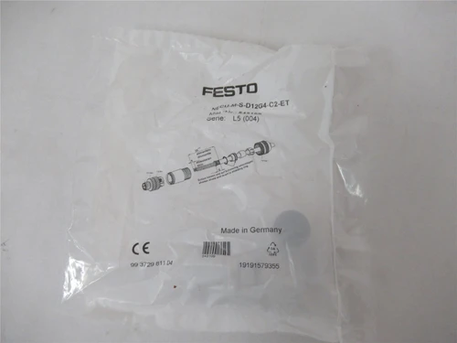 Festo NECU-M-S-D12G4-C2-ET; Plug Connector; M12 4 pin 543109
