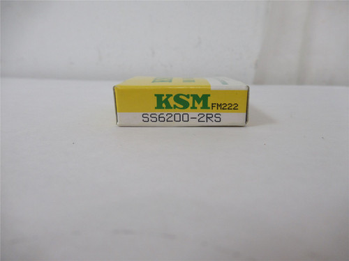 KSM SS6200-2RS; Bearing 10mm ID 30mm OD 9mm Width