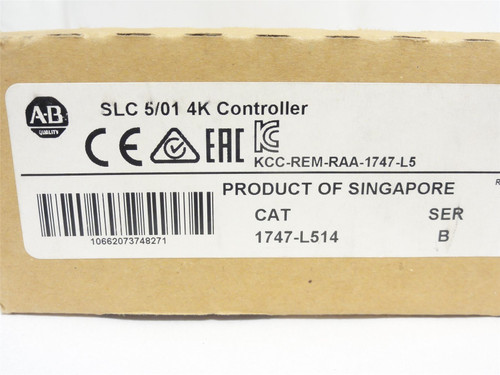Allen-Bradley 1747-L514; Processor Unit; 24VDC; 4K Memory
