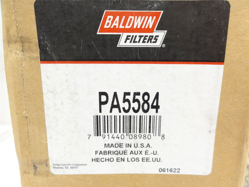 Baldwin PA5584; Air Filter 10-17/32" Long