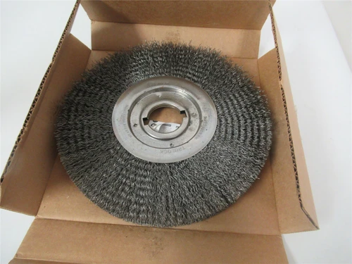 Weiler 06200_; Wheel Brush: 6" Wheel Dia; 1/2" Face Width