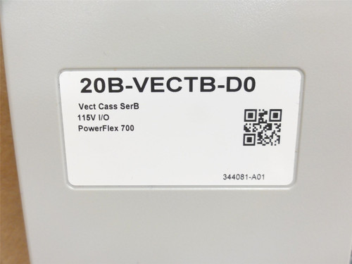 Allen-Bradley 20B-VECTB-D0; Vector Control Cassette; 120VAC